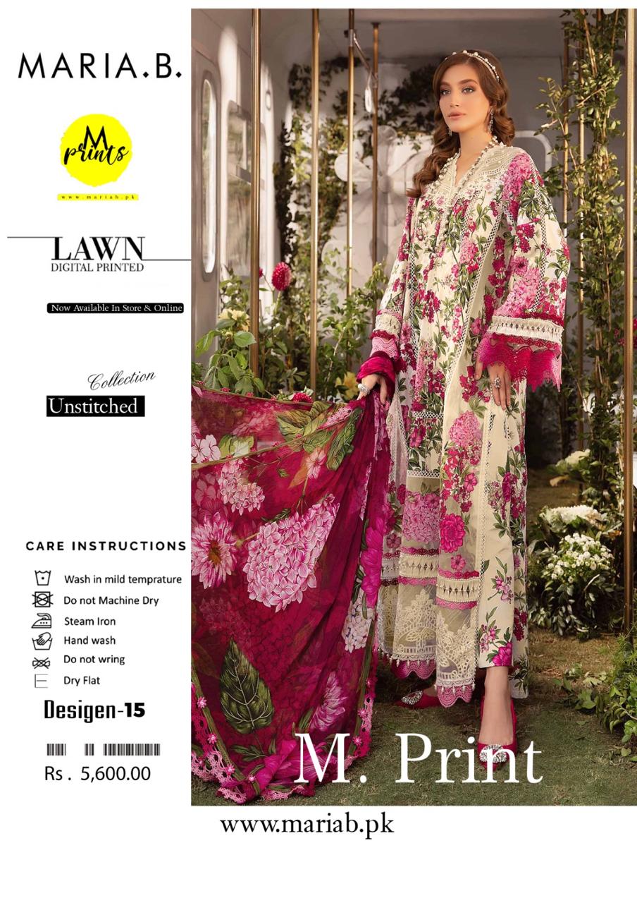 MARIA.B. 3pc Embroidery 100%Orignal - Image 2