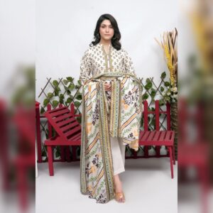 BRONZE SHAMA 3 PIECE LAWN (BR-1384)