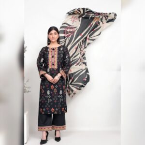 BRONZE SHAMA 3 PIECE LAWN (BR-1378)