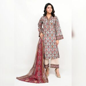 BRONZE SHAMA 3 PIECE LAWN (BR-1375)