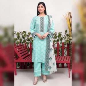 BRONZE SHAMA 3 PIECE LAWN (BR-1379)