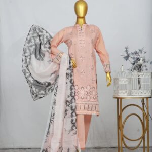 Anaya Noor 3pc Lawish Full heavy Embroidered 100% orignal